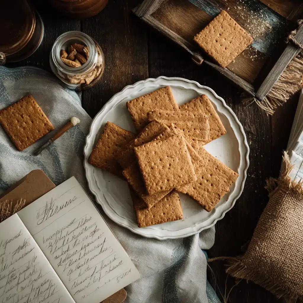 graham cracker cookie recipe card photo